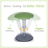 FOCUSI Adjustable Wobble Stool for Kids Ages 7-12 Years; Flexible
