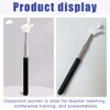 BIRLOZA 2 Pieces Pointer Stick Extendable Retractable Classroom Telescopic Teacher