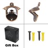 HAIICEN Retro Magnetic Bottle Opener Wall Mount, Antique Copper Beer