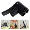 Replacment Track Pump Head Dual Valve Schrader/Presta Bicycle Bike Cycle