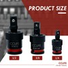 CCLIFE Universal Joint Set, 3-Piece Power Ball Joint, Impact Wrench,