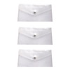 wumio Mask Case, Set of 3 Transparent Transparent Transparent Mask