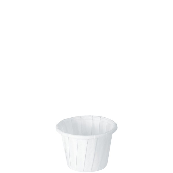 Solo 075-2050 0.75 oz Treated Paper Portion Cup (Case of 5000)