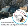 Brake Light Switch Low Pressure Pigtail Wire Connector Compatible with