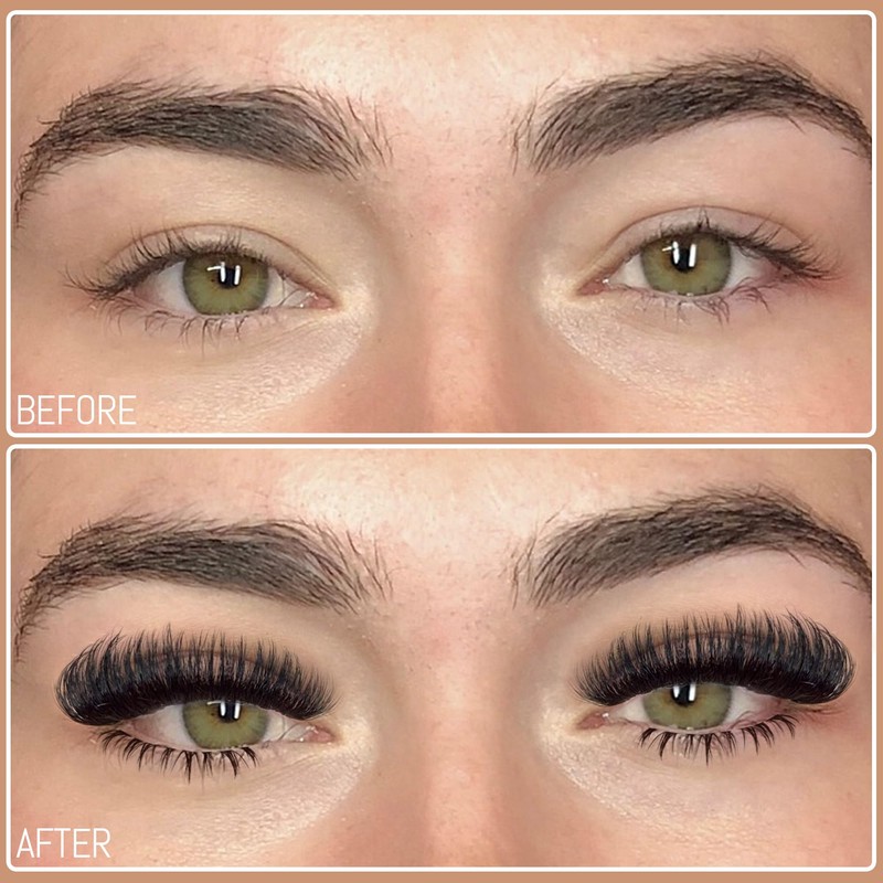 Geeneiya Cluster Eyelash Extensions Kit Bottom Lash Clusters 10-20mm DIY