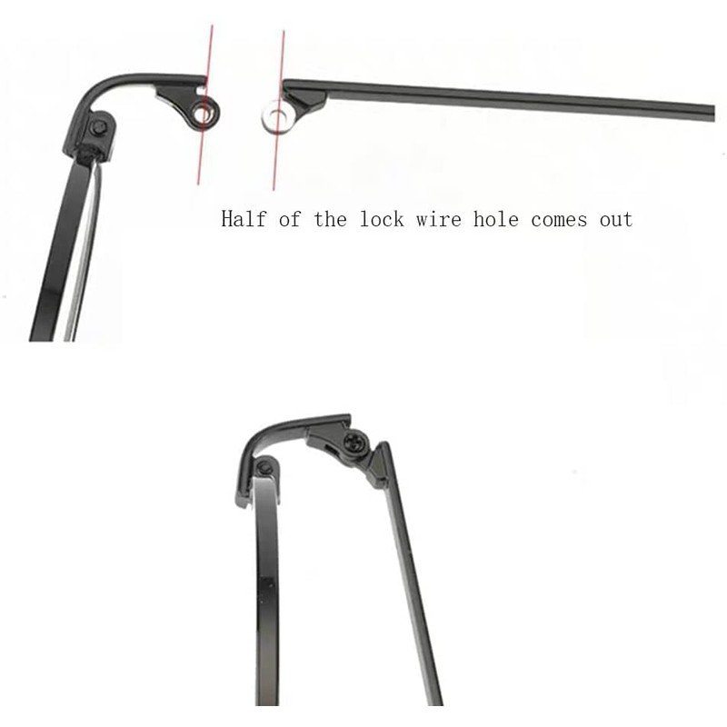 Metal Glasses Replacement Temple Eyeglass Arms Legs Glasses Repair Kit