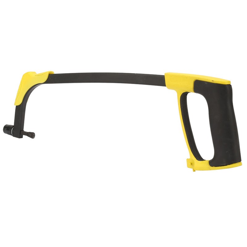 High Quality Stainless Steel Hacksaw Frame with Rubber Plastic Handle