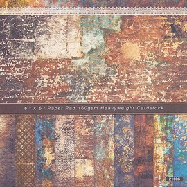 CRASPIRE 24Pcs Scrapbook Paper Pad Origami Paper Mixture Colored Paper 6"×6”Single-Sided Colored Patterned Paper Decorative Craft Paper for Junk Journal Craft DIY Background Art Photo Album