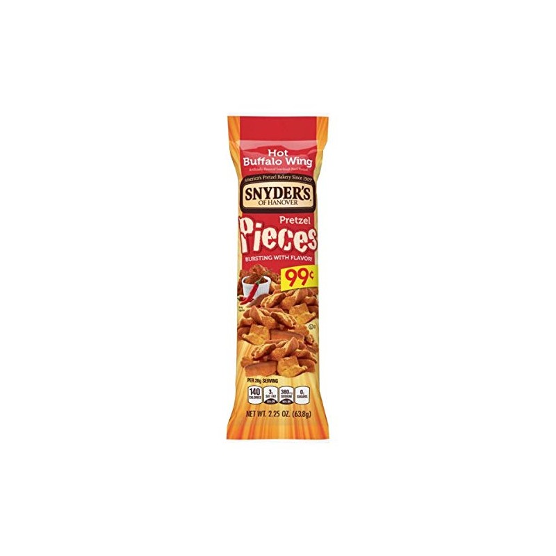 Snyder's of Hanover Pretzel Pieces Hot Buffalo Wing, 2.25 oz