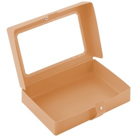 Lihit Lab CUBEFIZZ A698-16 Master Storage with Dividers Collection Case, A5, Beige