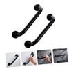 Gatuida 2pcs Non-Slip Grab Bar Set Sturdy Bathroom Shower Safety