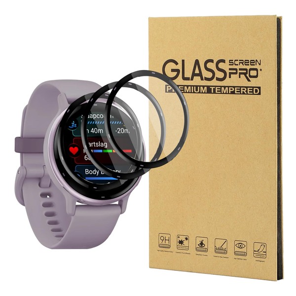 KZIOACSH Screen Protector for Garmin Vivoactive 6/Vivoactive 5, 3 Pack