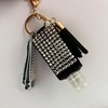 Bling Nail Clippers Travel Bottle Case with Keychain Fingernail Clipper