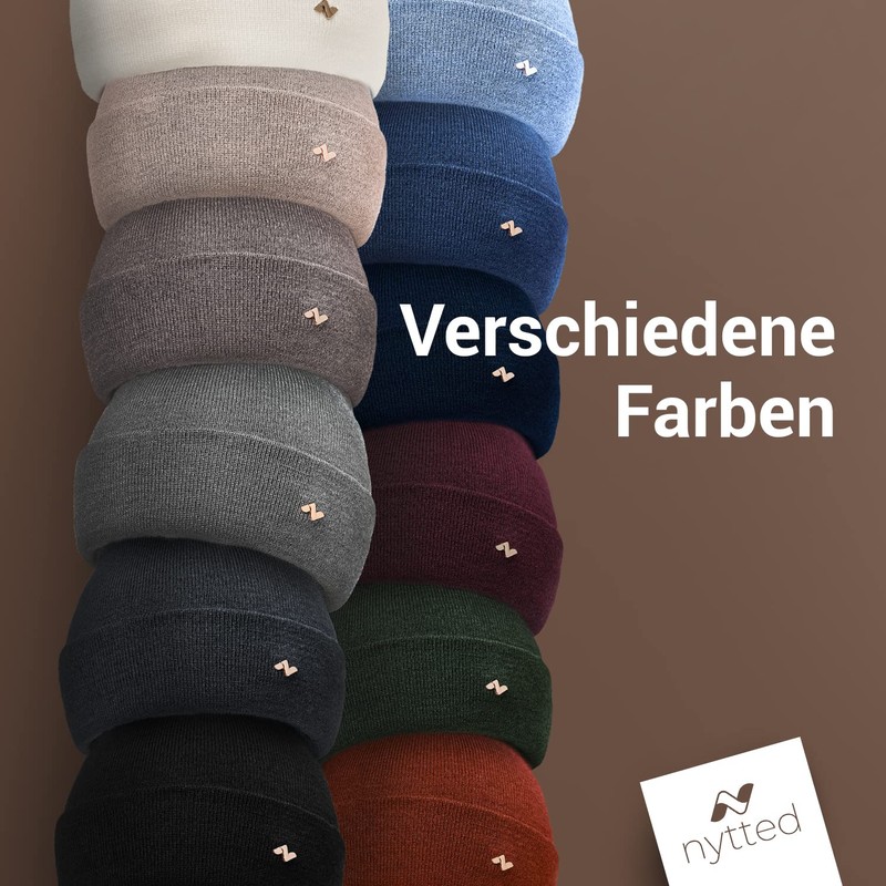 NYTTED® Merino Hat Made from 100% Finest Merino Wool for