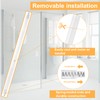 24 Inch Clear Replacement Bathroom Towel Bar ， Towel Bar