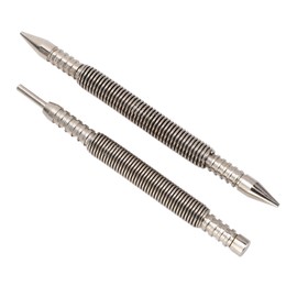 Dual Head Nail Setter Hinge Pin Punch Set Spring Nail Set Wood Metal Plastic Center Punch