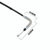 Runfarr Motorcycle Clutch Cable for LT-Z400 2003-2009 2012-2013