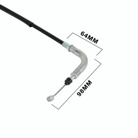 Runfarr Motorcycle Clutch Cable for LT-Z400 2003-2009 2012-2013