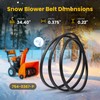 Beltchoice 2 Pack 754-0367, 954-0367 Neoprene Rubber Snow Blower Belt