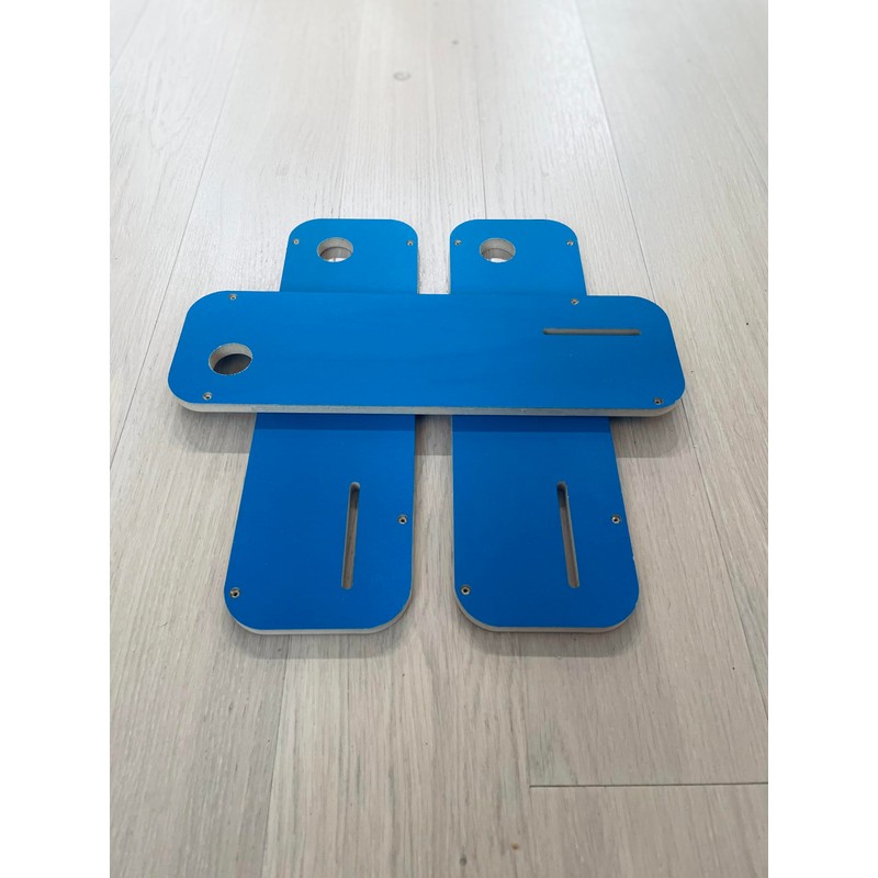 CncDesigns Zero Clearance Inserts (3-Pack) for Skil 10" Table Saw