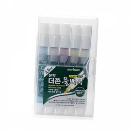 Pen, Liquid Chalk, 5-Piece Set, Liquid Chalk Ink, Acrylic Chalkboard / 펜 물백묵 5p 세트 물백묵잉크 아크릴칠판 분필