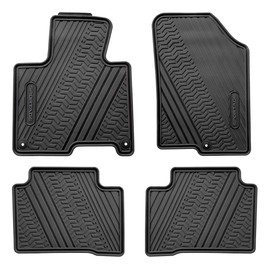 Car Floor Mats for Sportage OEM Genuine (NOT for Hybrid)- All Weather-Rubber- Heavy Duty - 2023,2024,2025,2026 Complete Set (Black)