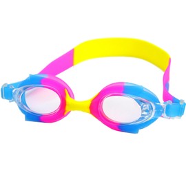 Kids Swim Goggles, Waterproof Anti Fog Swimming Goggles (B)