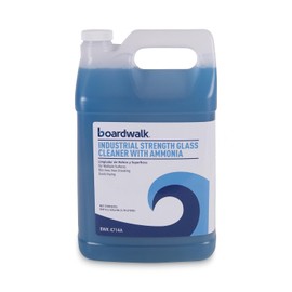 Boardwalk 3714A Industrial Strength Glass Cleaner with Ammonia 1 Gal Bottle 4/Carton