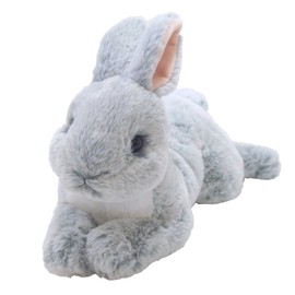 Knee Rabbit Plush Toy, Gray