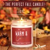Christmas Candles, Fall Candles, Warm and Cozy' Soy Candle I
