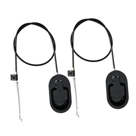 2pcs Black Sofa Couch Recliner Handle Recliner Handles Black Chairs Noire Chair Release Lever Replacement Black Recliner Lever Recliner Handle Metal Cable