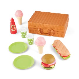 Kidoozie Lunch for Two Picnic Set - Spark Imaginative Feasts with Play Food Fun - The Perfect Indoor or Outdoor Playset for Ages 2+