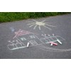 Idena 60042 Street Painting Chalk in Square Box with Handle,
