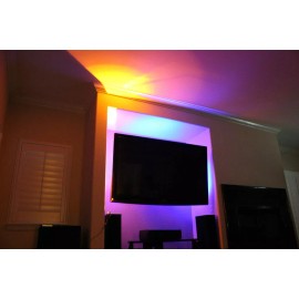 RC Lighthouse TV Back Light- Television LED Light Strips in RGB 60" inches of LEDs with remote