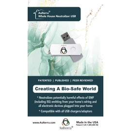 Aulterra EMF Home Neutralizer USB for Whole House to Neutralize Harmful Incoherent EMF Frequencies Including 5G