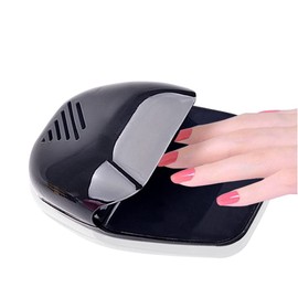 Nail Fan Dryer for Regular Polish, Portable Acrylic Kids Nail Dryer,Perfect Addition to Girls Manicure Kit, Fast Dry Fingernail Polish Air Drying Machine for Home and Travel Use Black