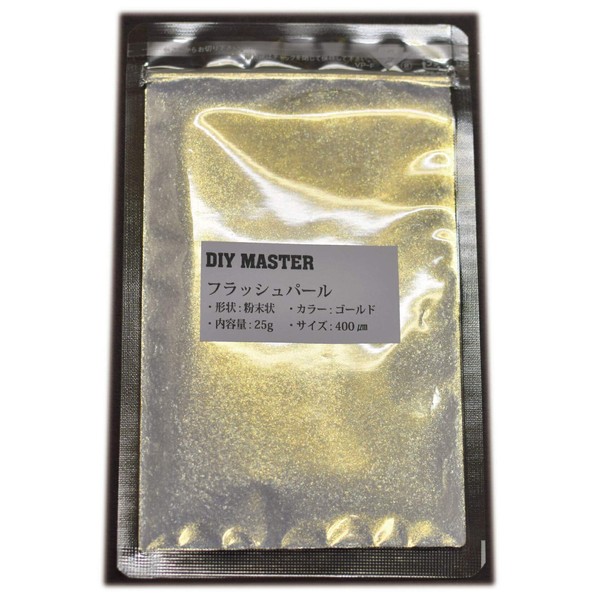 DIY MASTER Flash Pearl Gold 25g (Extra Coarse, Dry)