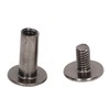200 Sets Book Binding Screw Environmental Brass Metal Chicago Binding