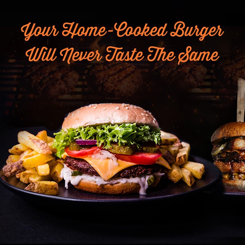 Yukon Glory™ Burger Serving Set, Perfect For Foodies, Burger Lovers
