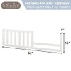 Sorelle Furniture Toddler Rails and Full-Size Bed Adult Rails, Sorelle