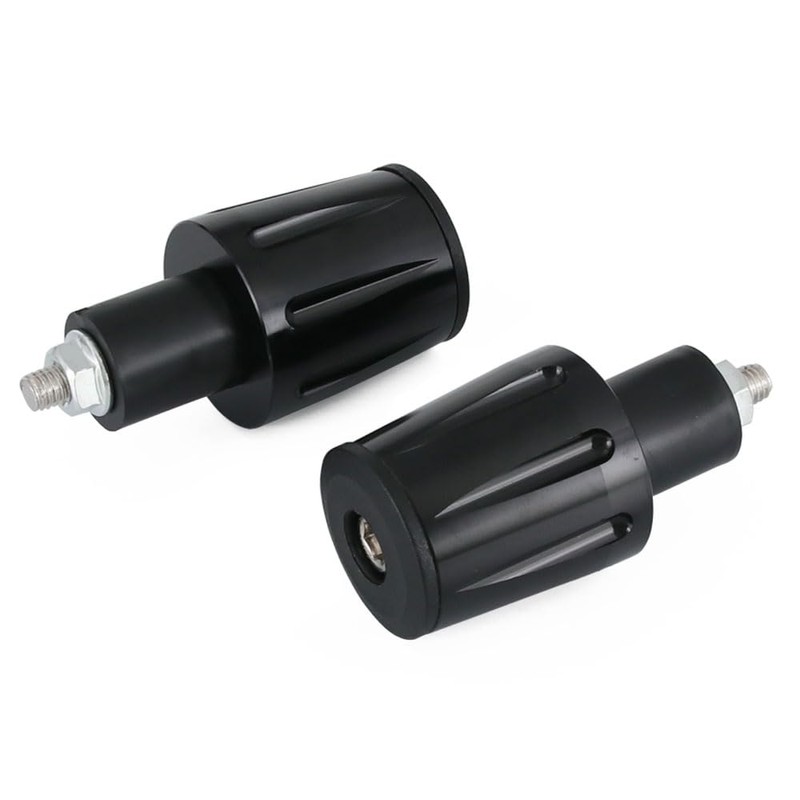 Universal Grip End Bar End End Cap Slider Aluminum Shaving