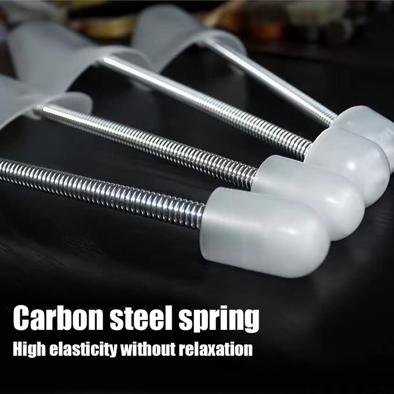 Kisbeibi 4 Pairs Plastic Shoe Tree Stretcher Shaper, Practical Adjustable