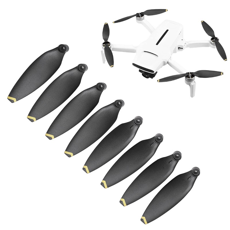 EIMSOAH 8Pcs Drone Propellers Folding Quadcopter Accessories Spare Parts for