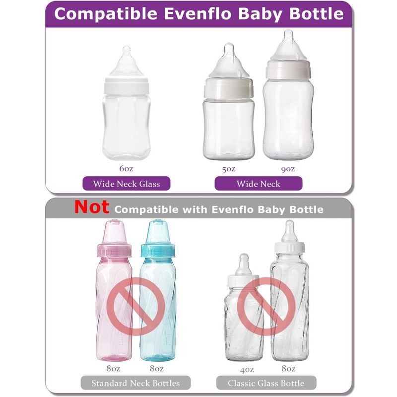 Sippy Straw Nipple for Evenflo Balance Plus Wide Neck Baby