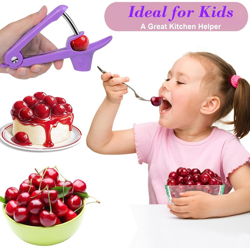 Cherry Pitter Tool for Kids, Olive Pitter Tool, Cherry Pitter