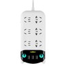Power Strip Multifunctional USB Port ABS Flame Retardant Socket Strip