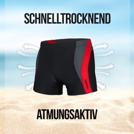 Zagano Adam Lipski, Men’s Swimming Trunks, Extremely Durable, Tight-Fitting Swimming Shorts with High Lycra Content, Comfortable, Classic to Modern Designs, S–3XL