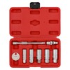CASOMAN 3/8-Inch Drive Spark Plug Socket Set, 6-Point, Include Extension