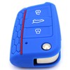 VB Key Case for 3-Button Car Key Silicon Cover Key