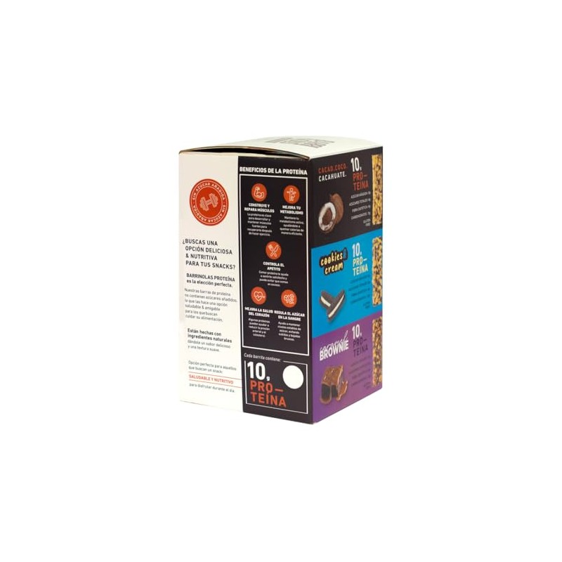 Barrinolas Proteína Mix Pack 15pz 10g Proteína